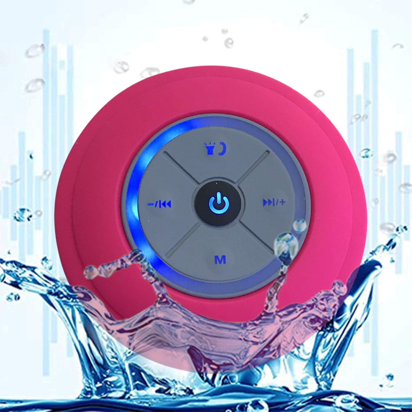 Bilqis Deals Portable Bluetooth Speaker Wireless Shower Speakers For Phone Bluetooth Subwoofer Hand Free Car Speaker Loudspeaker