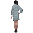 thumbnail image 4 of Moomaya Printed Kimono Robe For Girls Crossover Bathrobe Kimono Women Bathrobe, 4 of 5