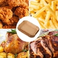 thumbnail image 4 of 100-Pack 87-Inch Disposable Parchment Paper Liners Compatible with Air Fryer Models Accessory, 4 of 6