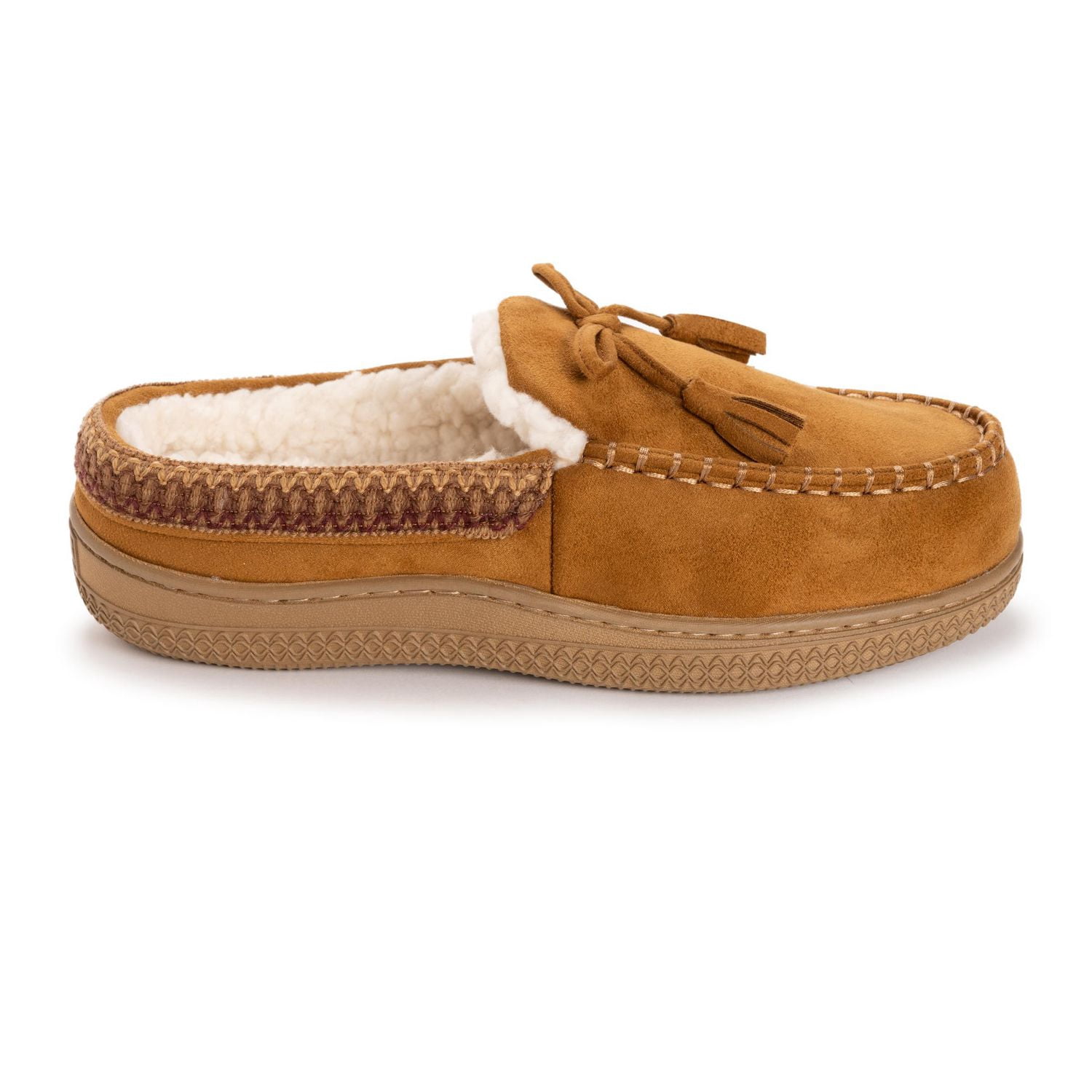 MUK LUKS Ladies Boat Mule Slippers Olive, Sizes 5-10