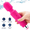 pink, variant on YOPTOP Holiday Clearance Mini Powerful Magic Cordless Wand Massager Powerful Vibrate Wand Massager for Neck Shoulder Back Body Massage,black
