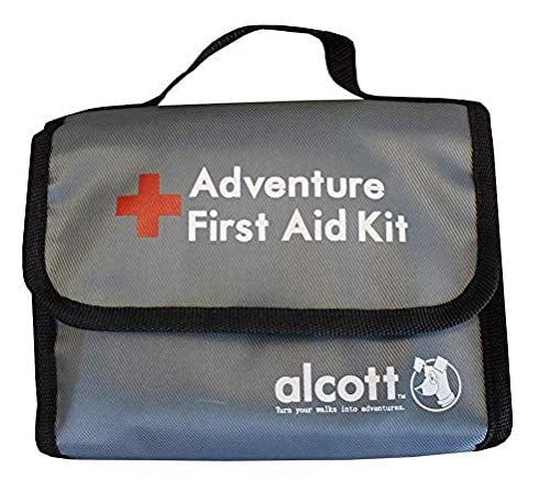 First Aid Kit 54 Piece Medical Supply Set For Dogs and People Safety Travel Bag