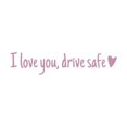 thumbnail image 1 of Riforla I Love You Driving Stickers 3 Pieces Driving I Love You with Heart Stickers for Rearview and Windows Decals Car Accessories and Driver Gifts Car Sticker D, 1 of 5