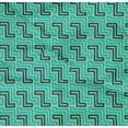 thumbnail image 4 of oneOone Organic Cotton Poplin Twill Fabric Greek Key Geometric Decor Fabric Printed BTY 42 Inches Wide, 4 of 4