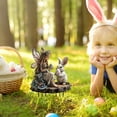 thumbnail image 3 of Garden Stake Easter Decoration Easter Garden Rabbits Decoration Easter Decoration Outdoor Vintage For Outdoor Spring Easter Bunny Outdoor Garden Signs Easter, 3 of 5
