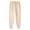 Beige, variant on TIMIFIS Gray Men's Active Fleece Sweat Pants Casual Sweatpants Basic Solid Winter Warm Hip-hop Athletic Sweatpants with Pockets - Spring/Summer
