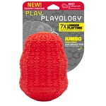 Playology Jumbo Squeaky Pinecone - Beef Scented Dog Toy