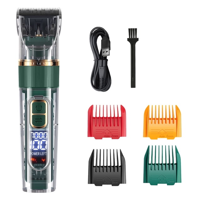 Professional Dog Clipper Dog Hair Clippers Grooming for Pet Cat Dog Rabbit Rechargeable Haircut Trimmer Shaver Kit Low Noice ,High Efficiency