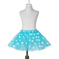 thumbnail image 2 of Kcodviy Adult Style Skirt Tutu Skirt Set Skirt Princess offset Mesh Chiffon Skirt Three Layer 6 Jean Skirt for Women Piece Half Skirt Tutu Floral Midi Skirt Mesh Adult Skirt, 2 of 4