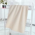 thumbnail image 4 of Velvet Face Towel - Soft & Absorbent Washcloth, Gentle Cleansing for Makeup Removal, Quick-Drying & Durable, Solid Color Design, White, JKODE, 4 of 8