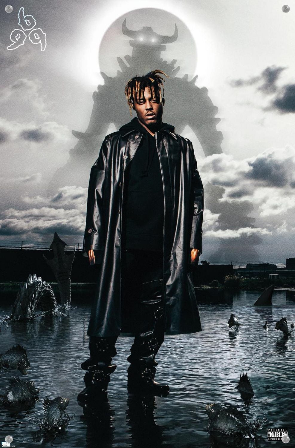 Juice WRLD - Fighting Demons Album Cover Wall Poster