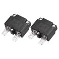 thumbnail image 1 of Unique Bargains Circuit Overload Protector 20A AC125/250V DC32V Automatic Reset Thermal Circuit Breaker 2pcs, 1 of 5