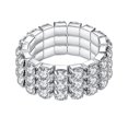 thumbnail image 2 of EGNMCR Rings Multi-finger Elastic Diamond Mixed With Automatic Adjustment Elastic BBQ Skewers, 2 of 3