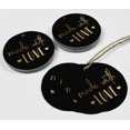 thumbnail image 4 of Inkdotpot Pack Of 50 Made With Love Text Favor Paper Tags Craft Real Gold Foil Hang Tags, 4 of 6