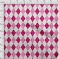 thumbnail image 4 of oneOone Polyester Spandex Magenta Fabric Check Argyle Sewing Craft Projects Fabric Prints By Yard 56 Inch Wide, 4 of 4