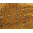 thumbnail image 4 of oneOone Georgette Viscose Fabric Leaves & Floral Block Print Sewing Fabric BTY 42 Inch Wide, 4 of 4