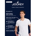 thumbnail image 4 of Jockey Men's 100% Cotton Classic V-Neck Undershirt - 12 Pack, 4 of 4