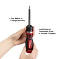 thumbnail image 3 of Hyper Tough 15-piece Dual Drive 2X Speed Screw Driver Set, Ratcheting Screwdriver,Double Drive, 3 of 5