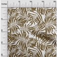 thumbnail image 2 of oneOone Polyester Spandex Dark Olive Green Fabric Leaf Craft Projects Decor Fabric Printed By The Yard 56 Inch Wide, 2 of 4