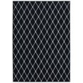 thumbnail image 1 of Hometrends Brussels Blue Polyester Area Rug, 1 of 8