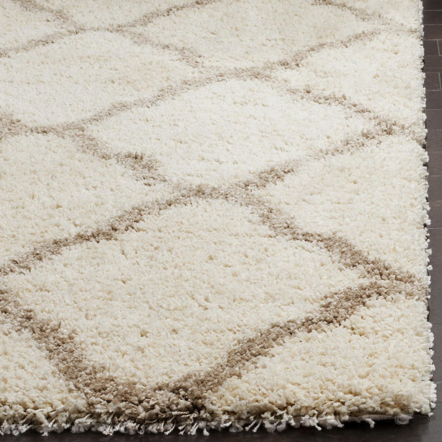 Safavieh Hudson Aline Tapis Géométrique Shag