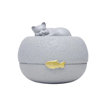 Milaget Urne de Crémation pour Animaux Urne Commémorative de Crémation Boîte d'Urne Mémorable Urnes en Cendre pour Animaux pour Chat