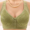 thumbnail image 2 of Yuzhih Seamless Front Closure Bras for Women with Soft Support Full Coverage Everyday Bra Non-padded Wireless Bralette, 2 of 6