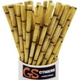 thumbnail image 1 of CTIGERS Cute Bamboo Pattern Paper Straws Biodegradable Drinking Straws Box of 100, 1 of 8