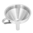 thumbnail image 2 of 304 Stainless Steel Filling Funnel Separatory Oil Beer Coffee Water Liquid Funnel Kitchen ToolLarge Size 15cm, 2 of 14