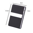 thumbnail image 2 of Business Card Case PU Leather Credit Card Holder High-capacity Magnetic Buckle Stainless Steel Name Card Holder, 2 of 7