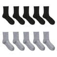 thumbnail image 1 of Athletic Works Women's Mid-Crew Socks 10-Pack, 1 of 1