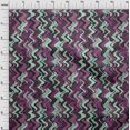 thumbnail image 4 of oneOone Polyester Spandex Aquamarine Fabric Geometric Craft Projects Decor Fabric Printed By The Yard 56 Inch Wide-8X, 4 of 5