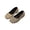 Gold, variant on New Kids Girls Dress Shoes Flat Slip on Elastic Pearl Sequins Glitter Soft Sole Non Slip Comfortable Breathable Ballet Performance Wedding Party Casual Mary Jane Princess Shoes Silver