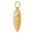 thumbnail image 2 of 14k Textured Puff Heart Pendant K5148 (mm x mm), 2 of 3