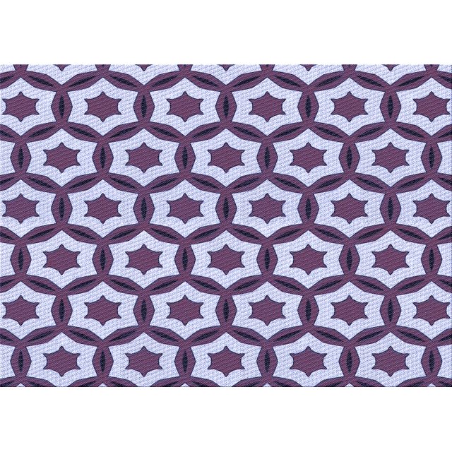 Ahgly Company Machine Washable Indoor Rectangle Transitional Purple Jam Purple Area Rugs, 2' x 3'