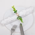 thumbnail image 1 of EGNMCR Bath Towels Towels for Bathroom Napkin Rings Set Of 6 Exquisite Dinning Table Setting Wedding Dinner Napkin ring, 1 of 2