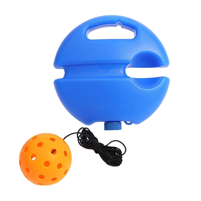 74mm Pickleball Hole 40 Hole Water Injection with Line Trainer Base Outdoor Competition Training Equipment Toy Pickleball 1pc