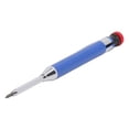 thumbnail image 4 of Construction Pencil, Portable Solid Refill Long Nose Deep Hole Carpenter Pencil Incisive Extended Tip With Sharpener For Marking Black,Blue, 4 of 8