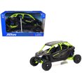 thumbnail image 1 of Polaris RZR Pro R UTV Black and Lime Green 1/18 Diecast Model by New Ray, 1 of 5