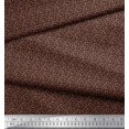 thumbnail image 3 of Soimoi Silk Fabric Triangle Shirting Printed Fabric 1 Yard 42 Inch Wide, 3 of 3