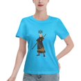 thumbnail image 1 of T-Shirt Basique à Manches Courtes pour Femmes une Pièce Trafalgar, 1 of 6