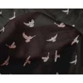 thumbnail image 3 of oneOone Silk Tabby Fabric Bird Ikat Printed Fabric 1 Yard 42 Inch Wide, 3 of 3