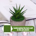 thumbnail image 2 of Baohd 4pcs ABS Scratch-Proof Artificial Grass Lawn For Low-Maintenance Gardens Low Maintenance Flocking 1Set, 2 of 5