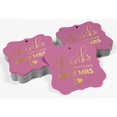 thumbnail image 4 of Inkdotpot Real Gold Foil Bracket Shape Paper Hang Tags Thanks From The New Wedding Favor Tags Pack Of 100, 4 of 7