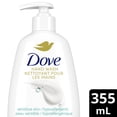 thumbnail image 2 of Dove Nettoyant pour les Mains 10 Couches de Nutriments Peau Sensible, 355 ml, 2 of 6