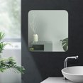 thumbnail image 4 of KAKOWELY Safety Mirror Self Adhesive Mirror Tile Silver 1Set Space Enlargement Home Decor, 4 of 8