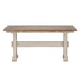 thumbnail image 1 of Farmhouse Reimagined White Flip Lid Sofa Table, 1 of 8