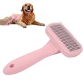 thumbnail image 4 of Dog Hair Brush, Automatic Dog Beedle Comb Comfortable Movable Anti Slip Handle Pet  for Dogs for Cats, 4 of 8
