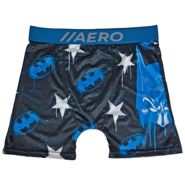 DC Comics Batman Symboles et Étoiles de Bourrelet Aéro Boxeurs sous-Vêtements-Moyen (32-34)
