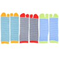 thumbnail image 1 of 3 Pairs Flip Flop Socks Fashion Creative Cotton Socks Ankle Socks Big Toe Socks, 1 of 10